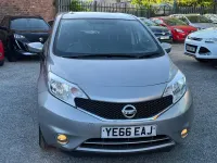 Used Nissan Note Acenta 80 HP (58 kW) 2016 Silver Hatchback