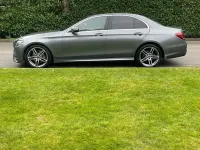 Used Mercedes E220 AMG line 2018 Grey Sedan