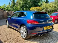 Used VW Scirocco GT 200 HP (147 kW) 2009 Blue Coupe