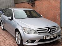Used Mercedes C220 2009 Silver Sedan