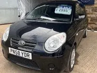 Used Kia Picanto 64 HP (47 kW) 2008 Black Hatchback