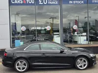 Used Audi A5 S-Line 190 HP (139 kW) 2018 Black Coupe