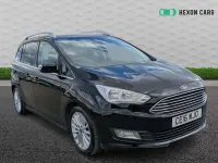 Used Ford Grand C-Max Titanium 120 HP (88 kW) 2016 Black MPV