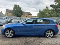 Used BMW 116 M Sport 114 HP (83 kW) 2013 Blue Hatchback