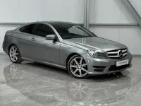 Used Mercedes C220 Sport Edition 170 HP (125 kW) 2014 Silver Coupe