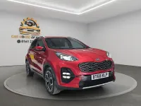 Used Kia Sportage GT-Line 177 HP (130 kW) 2018 Red SUV