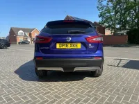 Used Nissan Qashqai N-Connecta 115 HP (84 kW) 2018 Blue SUV