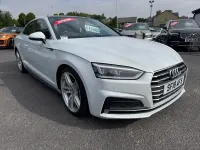 Used Audi A5 S-Line 252 HP (185 kW) 2018 White Coupe