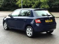 Used Skoda Fabia SE 2018 Pacific blue Hatchback