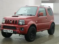Used Suzuki Jimny SZ3 85 HP (62 kW) 2014 Red SUV