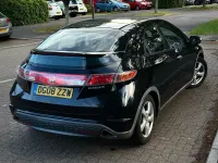Begagnad Honda Civic ES 138 HK (101 kW) 2008 Svart Halvkombi