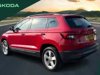 Usado Skoda Karoq SE 115 HP (84 kW) 2020 Vermelho SUV