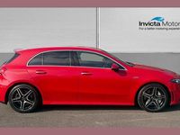 Used Mercedes A35 AMG Premium 306 HP (225 kW) 2019 Jupiter red gloss Hatchback