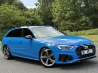 Used Audi A4 Black Edition 190 HP (139 kW) 2020 Blue Estate