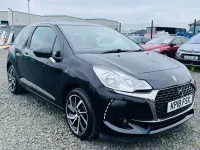 Used DS Automobiles DS3 Connected Chic 2018 Black Hatchback
