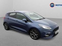 Used Ford Fiesta ST-Line 125 HP (91 kW) 2021 Blue Hatchback