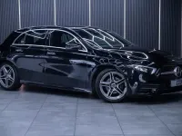Used Mercedes A200 AMG line 163 HP (119 kW) 2018 Black Hatchback