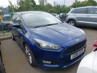 Used Ford Focus ST-Line 140 HP (102 kW) 2018 Blue Hatchback