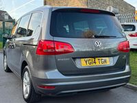 Used VW Sharan Sport 150 HP (110 kW) 2014 Blue MPV