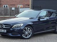 Used Mercedes C250 Premium 2015 Blue Estate