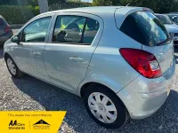 Used Vauxhall Corsa Club 89 HP (65 kW) 2008 Green Hatchback