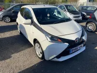 Used Toyota Aygo X-play 69 HP (50 kW) 2016 White Hatchback