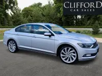 Used VW Passat Business 150 HP (110 kW) 2015 Silver Sedan