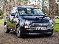 Used Fiat 500 Lounge 85 HP (62 kW) 2014 Black Hatchback