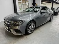 Used Mercedes E220 AMG line 194 HP (142 kW) 2019 Grey Coupe