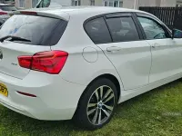 Used BMW 118 Sport Line 134 HP (98 kW) 2015 White Hatchback