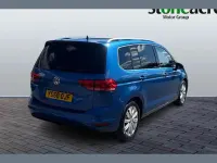 Used VW Touran SEL 150 HP (110 kW) 2018 Blue MPV