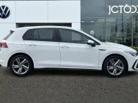 Used VW Golf VIII R-line 128 HP (94 kW) 2022 White Hatchback