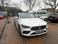 Used Mercedes CLA180 AMG Line Premium Plus 136 HP (100 kW) 2021 White Sedan