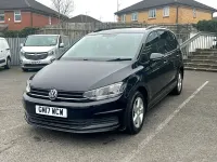 Used VW Touran S 115 HP (84 kW) 2017 Black MPV