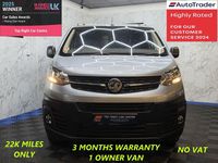 Used Vauxhall Vivaro S 120 HP (88 kW) 2023 Grey MPV