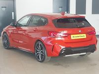 Used BMW M135 Comfort Edition 306 HP (225 kW) 2021 Red Hatchback
