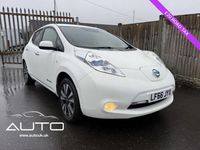 Used Nissan Leaf Tekna 80 kW (109 HP) 2016 White Hatchback