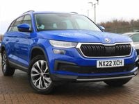 Used Skoda Kodiaq SE Drive 147 HP (108 kW) 2022 Energy blue SUV