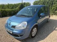 Used Renault Grand Modus Dynamique 109 HP (80 kW) 2010 Blue MPV