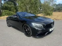 Used Mercedes S63 AMG 2017 Black Cabriolet