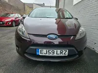 Used Ford Fiesta 96 HP (70 kW) 2009 Red Hatchback