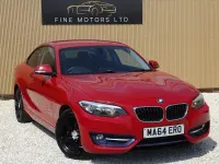 Used BMW 220 Sport Line 184 HP (135 kW) 2014 Red Coupe