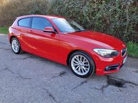 Used BMW 120 Sport Line 177 HP (130 kW) 2015 Red Hatchback