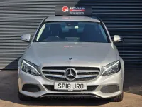 Used Mercedes C220 2018 Silver Sedan