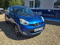 Used Nissan Micra S 2014 Blue Hatchback