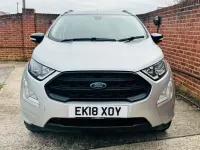 Used Ford Ecosport ST-Line 125 HP (91 kW) 2018 Silver SUV