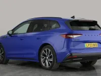 Used Skoda Enyaq iV SportLine 150 kW (204 HP) 2023 Blue SUV
