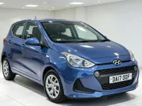 Used Hyundai i10 SE 67 HP (49 kW) 2017 Blue Hatchback