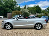 Used Audi A3 Cabriolet Sport 140 HP (102 kW) 2014 Silver Cabriolet