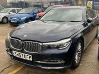Used BMW 740L Exclusive 2017 Blue Sedan